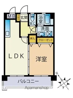 エミネントコート【7階】の間取り