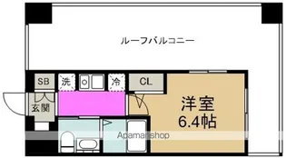 エスリード野田阪神駅前【12階】の間取り