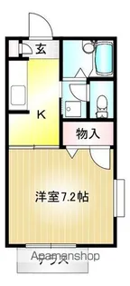 メゾンドシャルポンティエⅤ【1階】の間取り