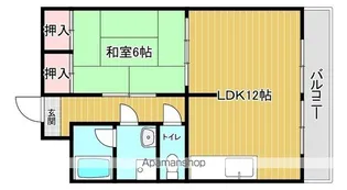 大丸マンション【3階】の間取り