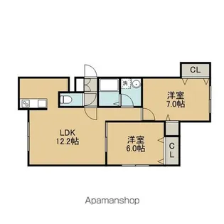 マグネットⅡ【1階】の間取り