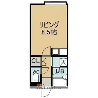 メゾンギンガ【103号室】の間取り