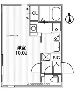 MODULOR江古田【103号室】の間取り