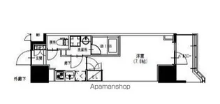 SーRESIDENCE曳舟【3階】の間取り