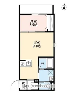 ROBOT HOME 市川大野【1階】の間取り
