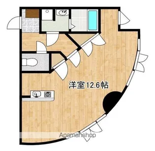 クロノス18三軒町【3階】の間取り