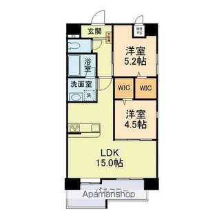 MTH GRANDE 新大江【7階】の間取り