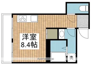 サンテラス石宮【4階】の間取り