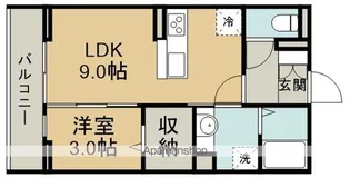 D-RESIDENCE東田町【3階】の間取り