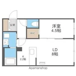 GRAND PLUS N23【1階】の間取り