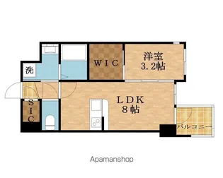 セレニテ東梅田アリエ【901号室】の間取り