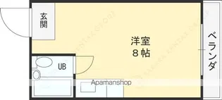 エスポワール若江岩田【3階】の間取り