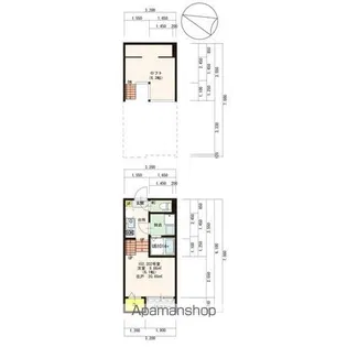 YMW【1階】の間取り
