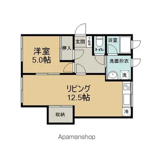 メゾン・ラフィネ【A号室】の間取り