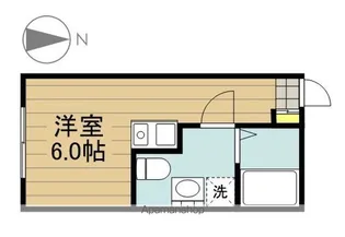 パラディーゾ戸田【2階】の間取り