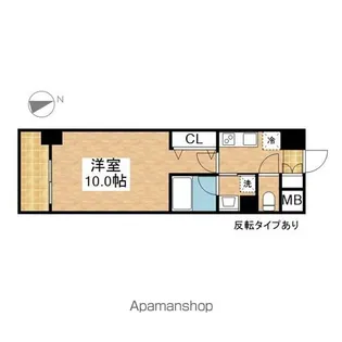 スカイコート千代田【1階】の間取り