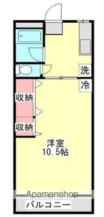 ウィローレヂデンス【1階】の間取り