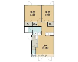 アプローチ【2階】の間取り