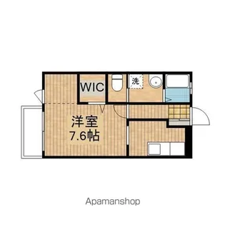 ル・シュクル【1階】の間取り