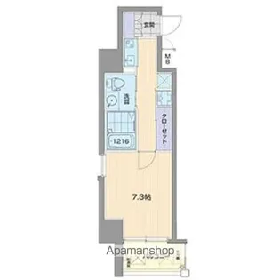 ライブコート千種【15階】の間取り