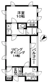 ウィスタリアヒルズS棟【2階】の間取り
