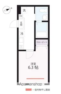 QUIET CRAB HOUSE MIX 山手Ⅱ【1階】の間取り