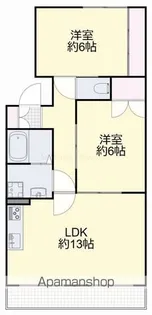 風はいつⅡ【2階】の間取り
