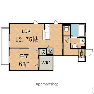 セレーナ【1階】の間取り