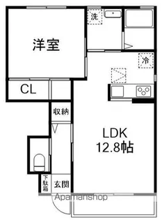 グランドソレーユ【1階】の間取り