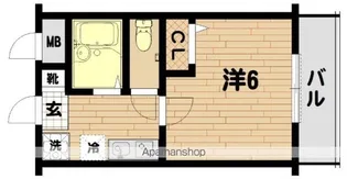 ヴィータローザ江古田【4階】の間取り