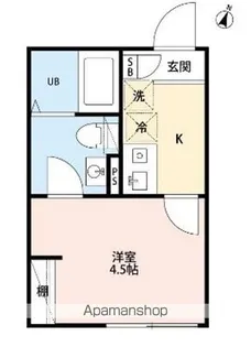 クロワッサン西小岩【2階】の間取り