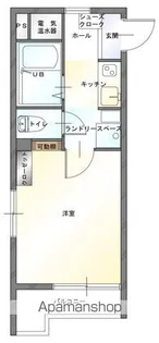 ルエメゾンロワール西公園ⅢーⅠ【4F号室】の間取り