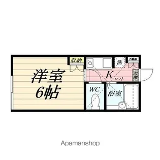 ルミエールY・A【1階】の間取り