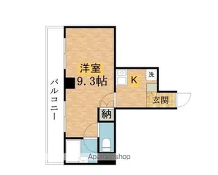 第5サンライズマンション【311号室】の間取り
