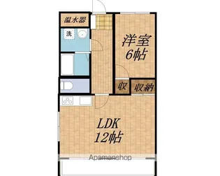 ジョイハウスノムラ【305号室】の間取り