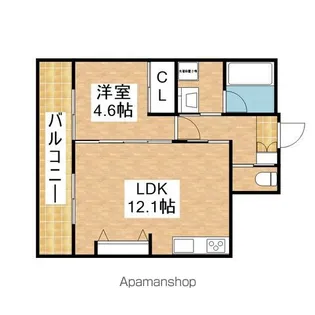 CYBELE 御器所【1階】の間取り