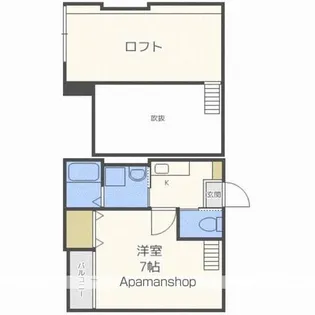 コートドール高宮【2階】の間取り