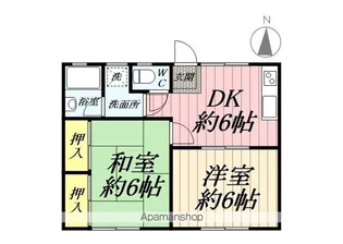 ペポニ246【105号室】の間取り