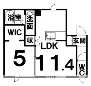 RECLAIM【1階】の間取り