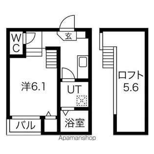 GLORIA栄生【101号室号室】の間取り
