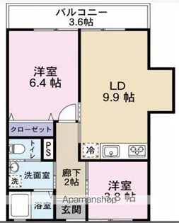 小泉マンション【3階】の間取り