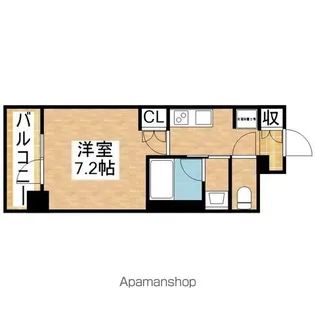 ザ・ライオンズフォーシア今池【12階】の間取り