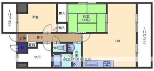 メゾン無憂館Ⅱ【7階】の間取り