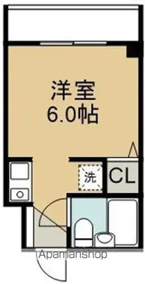 スカイコート函館【5階】の間取り