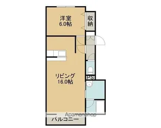 MARE・CASA【1階】の間取り