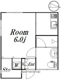 阿佐ヶ谷ヒルズ【1階】の間取り