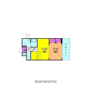 エミネンスパレス【4階】の間取り