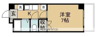 フォレストヒル小松島【2階】の間取り