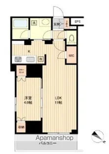 HF両国レジデンス【5階】の間取り