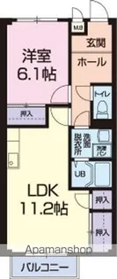 Grand Pure【207号室】の間取り